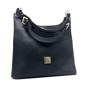 Mulberry black leather handbag